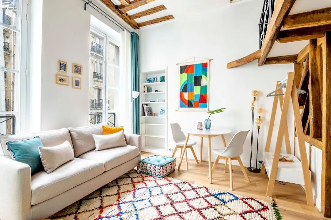 Stylish Parisian Flat In The Marais - Saint-Paul Apartment  Paris