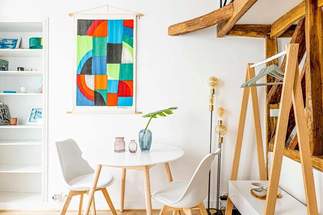 Stylish Parisian Flat In The Marais - Saint-Paul Apartment Paris